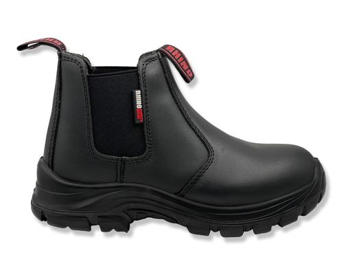 נעלי עבודה מקצועיות מעור  RHINO GAAWA S3 בצבע שחור RH40050BK