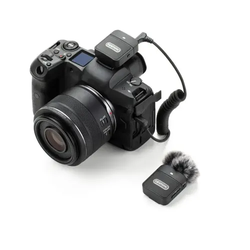 משדר ומקלט אלחוטיים עם מיקרופון דש מובנה Saramonic Blink100 B1