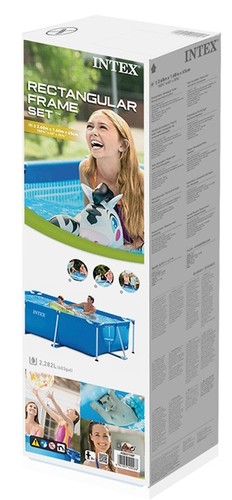 אריזה בריכת עמודים מלבנית INTEX דגם 28270