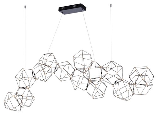 מוזה*14 תליה LED 61W שחור 