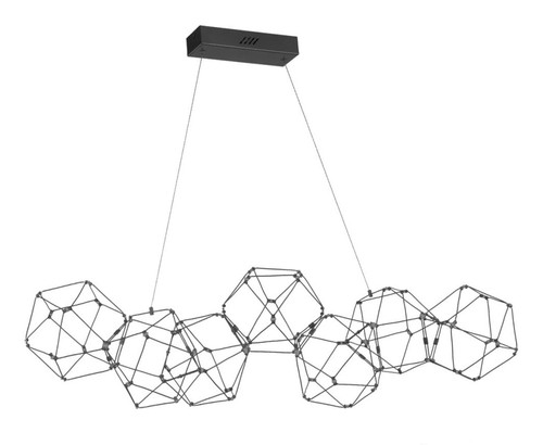 מוזה *7 תלוי LED 33W שחור