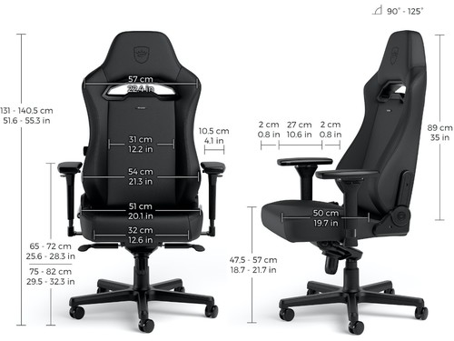 כיסא גיימינג Noblechairs Hero ST Black Edition
