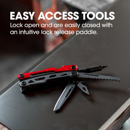 Ti Pocket Multi Tool- ערכת כלים טיטניום נעילת הכל-ב-אחד