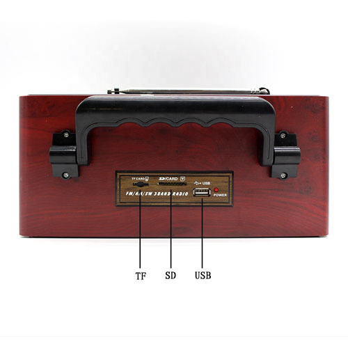 רדיו בעיצוב רטרו בלוטוס Kemai Portable Rechargeable Radio MD1800BT