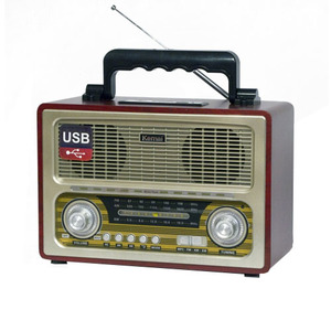 רדיו בעיצוב רטרו בלוטוס Kemai Portable Rechargeable Radio MD1800BT