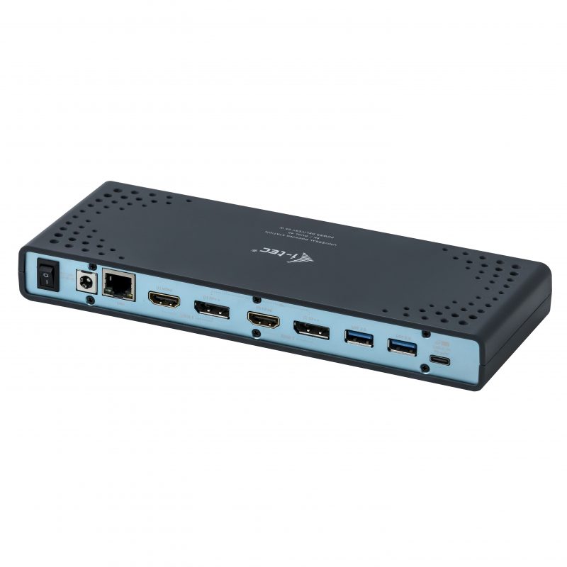 תחנת עגינה לתצוגה כפולה USB 3.0 / USB-C / Thunderbolt 3
