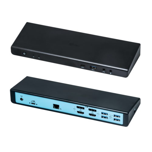 תחנת עגינה לתצוגה כפולה בחיבור USB 3.0 / USB-C / Thunderbolt 3 הספק W85