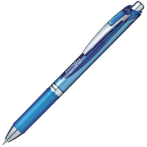 עט רולר ג'ל 0.4 כחול Pentel BLN74