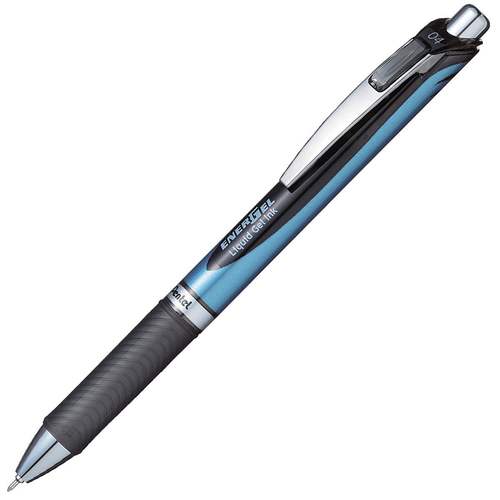 עט רולר ג'ל 0.4 שחור Pentel BLN74