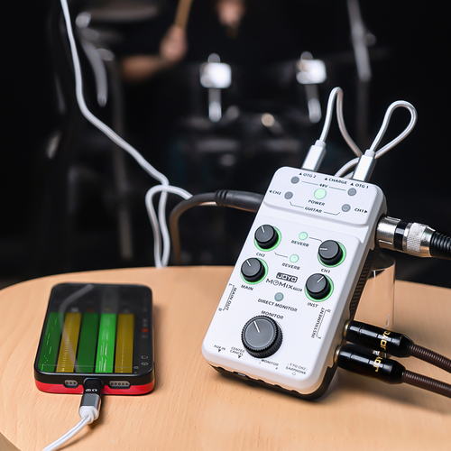 מיקסר מקצועי לסמארטפונים 4 ערוצים Joyo Momix PRO