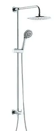 מוט פינוק מחבר ישיר לקיר עליון מבית גוצ'יה Goccia בגימור ניקל.