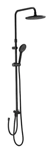 מוט פינוק למקלחת מבית גוצ'יה Goccia בדגם 105171 VIENNA בצבע שחור.