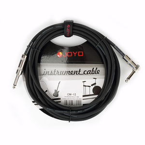 כבל לגיטרה שחור 4.5 מטר ישר-זווית  JOYO CM-12  PL-PL