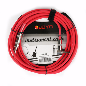 כבל לגיטרה אדום 4.5 מטר ישר-זווית  JOYO CM-12RD  PL-PL