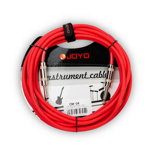כבל לגיטרה אדום 4.5 מטר ישר -ישר JOYO CM-04RD PL-PL