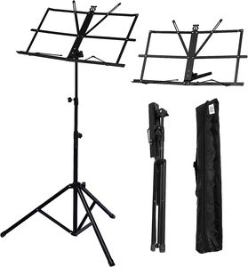 סטנד תווים מתקפל כולל תיק Guitto GSS-03