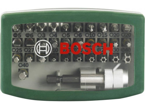 סט 32 חלקים ביטים עם מוביל Bosch X-Line 2607017560 בוש Bosch