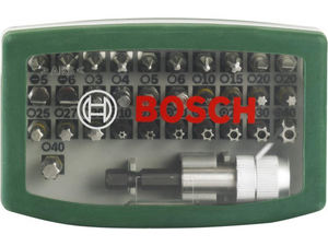סט 32 חלקים ביטים עם מוביל Bosch X-Line 2607017560 בוש Bosch