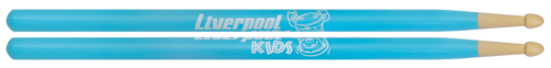 מקלות תופים לילדים בצבע כחול מבית LIVERPOOL