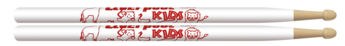 מקלות תופים לילדים בצבע לבן עם ציורים מבית LIVERPOOL