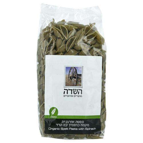 פסטה אורגנית מקמח כוסמין עם תרד 400 גרם