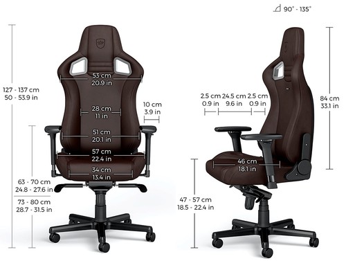 כסא גיימינג Noblechairs EPIC Gaming Chair Java Edition