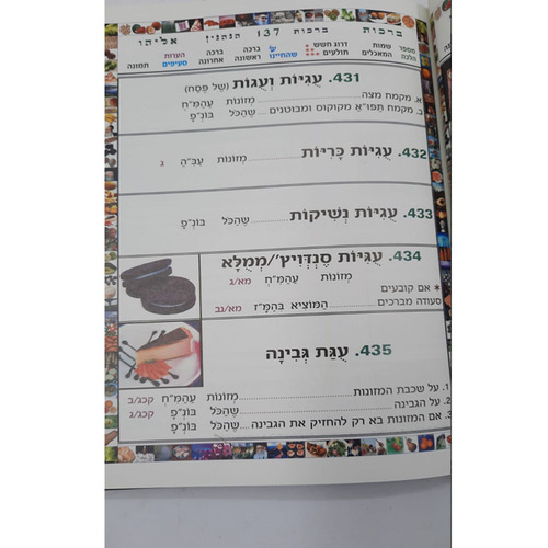 ברכות אליהו - הלכות ברכות - אנציקלופדיה לברכות הנהנין