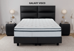 מזרון קפיצים מבודדים מיטה וחצי GALAXY VISCO