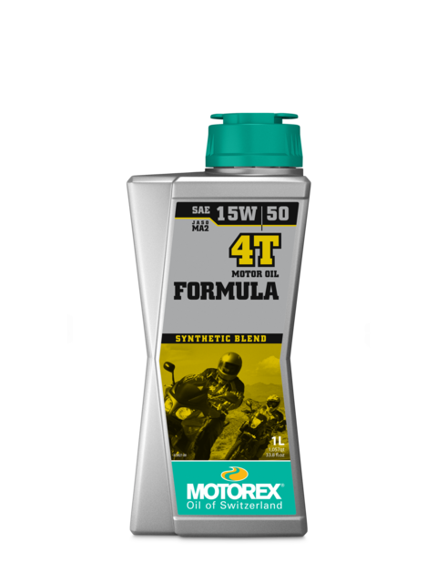 שמן מנוע מוטורקס 4 פעימות 15W50 נפח 1 ליטר - MOTOREX FORMULA 4T