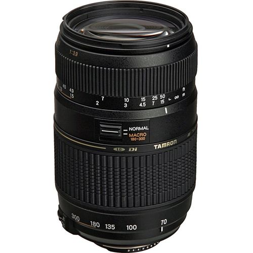 עדשה טמרון Tamron for Nikon 70-300mm AF F/4-5.6 Di LD Macro 1:2 - יבואן רשמי