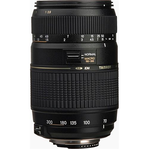 עדשה טמרון Tamron for Nikon 70-300mm AF F/4-5.6 Di LD Macro 1:2 - יבואן רשמי