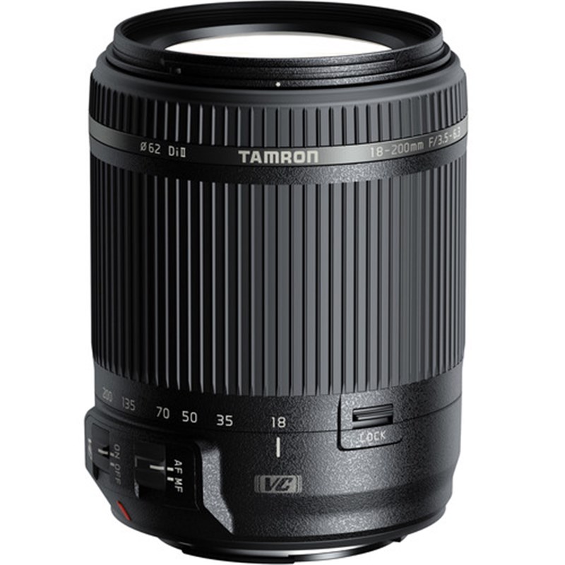 עדשת טמרון Tamron for Canon NEW 18-200 VC - יבואן רשמי