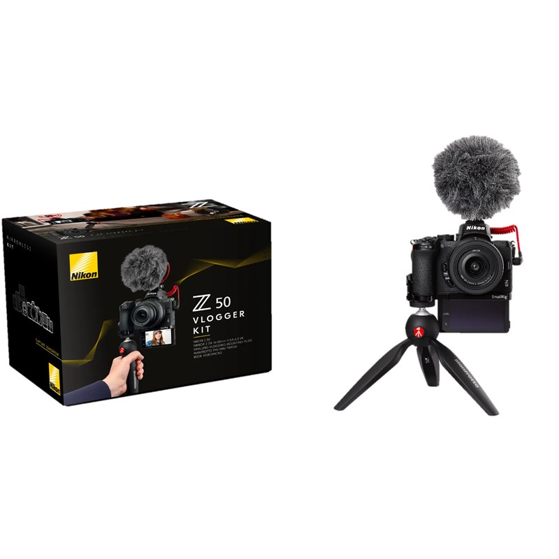 Nikon Z50 Vlogger Kit - קיט Mirrorless מצלמת ניקון - יבואן רשמי