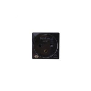 שקע חכם תואם גוויס סיסטם שחור semicom