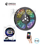 קיט רצועת לד חכמה 14.4W IP20 באורך 5 מטרים WI-FI RGB