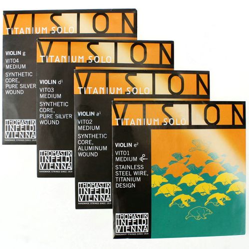 סט מיתרי כינור תומסטיק Vision טיטניום Solo