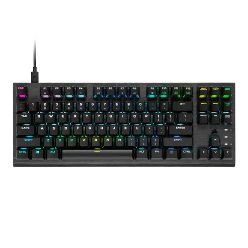 מקלדת מכנית-אופטית CORSAIR K60 PRO TKL RGB