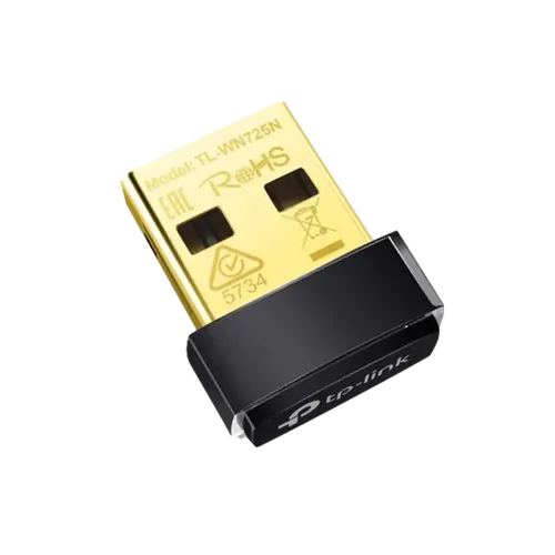 כרטיס מיקרו 150Mbps Wireless N Nano USB TL-WN725N מבית TP-LINK