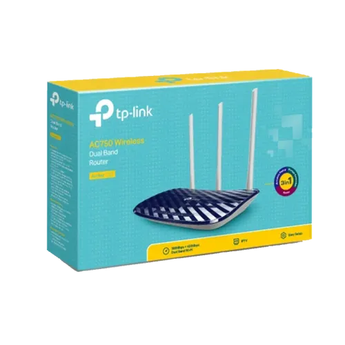 נתב אלחוטי Tp-link ARCHER C20 AC 750MBPS