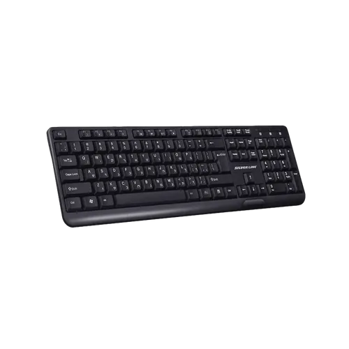 מקלדת מולטימדיה ערבית KB-889HEA Silver Line