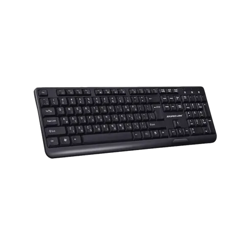 מקלדת מולטימדיה בעברית SILVER LINE