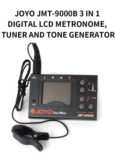 מטרו טיונר כרומטי לכל כלי הנגינה JOYO JMT9000B 3 IN 1