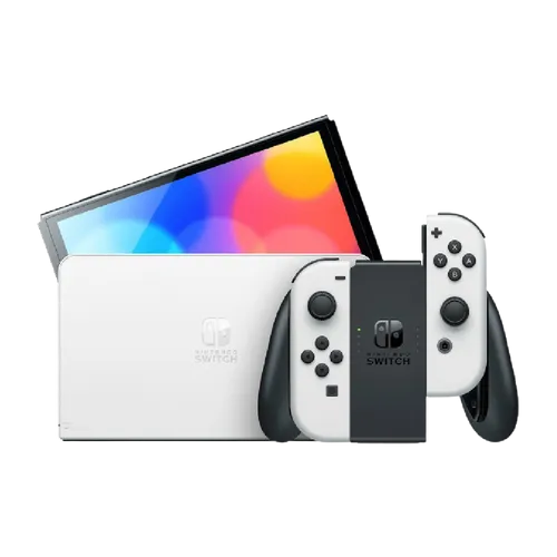 קונסולה נינטנדו Nintendo Switch OLED White יבואן רשמי 