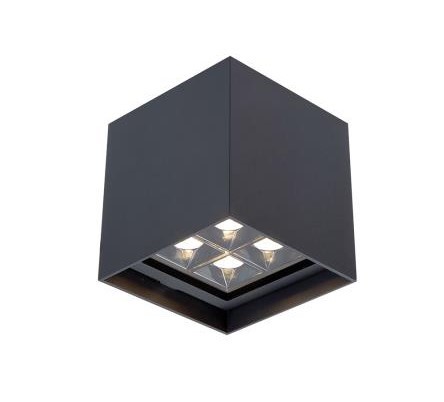 אגם תקרה שחור LED 12W מוגן מים IP65