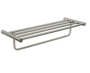מדף מגבות 60 ס”מ ניקל מוברש STYLO