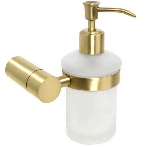 דיספנסר לסבון ניקל זהב מט STYLO
