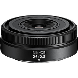 ‏עדשה Nikon NIKKOR Z 26mm f/2.8