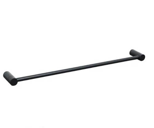 מוט מגבת בודד שחור מט 80 ס”מ STYLO