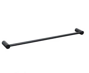 מוט מגבת בודד שחור מט 80 ס”מ STYLO