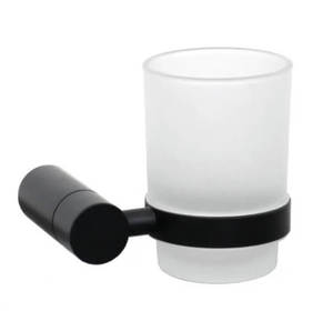 כוס מברשת שיניים שחור מט STYLO